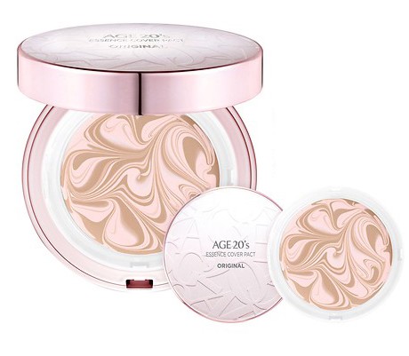 韩国age20s爱敬水光精华气垫粉底自然色粉盒